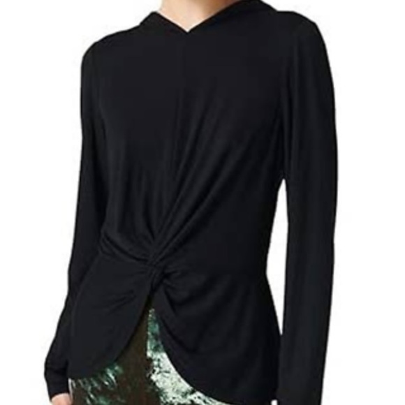 Sweaty Betty Tori Black Long Sleeve Hooded Top - Picture 1 of 6